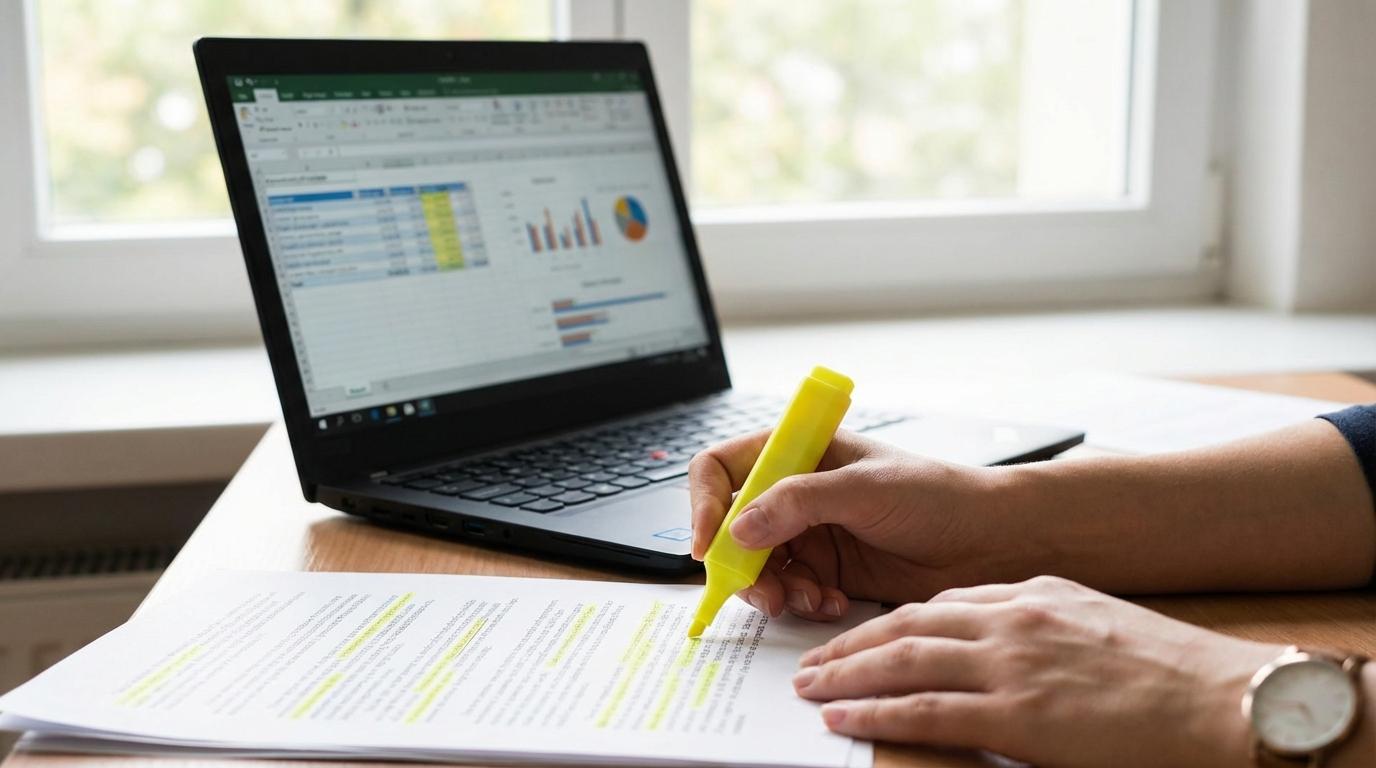 Highlighting claims in a printed draft