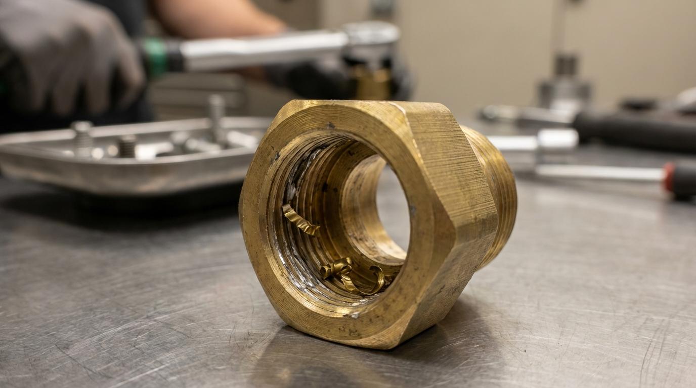 How to Prevent Galling, Stripped Threads, and Cracked Fittings in Brass Assemblies