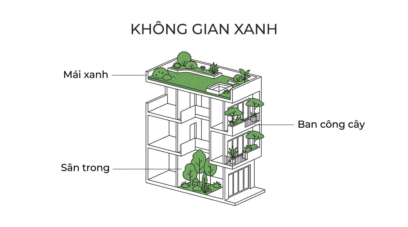 Không gian xanh