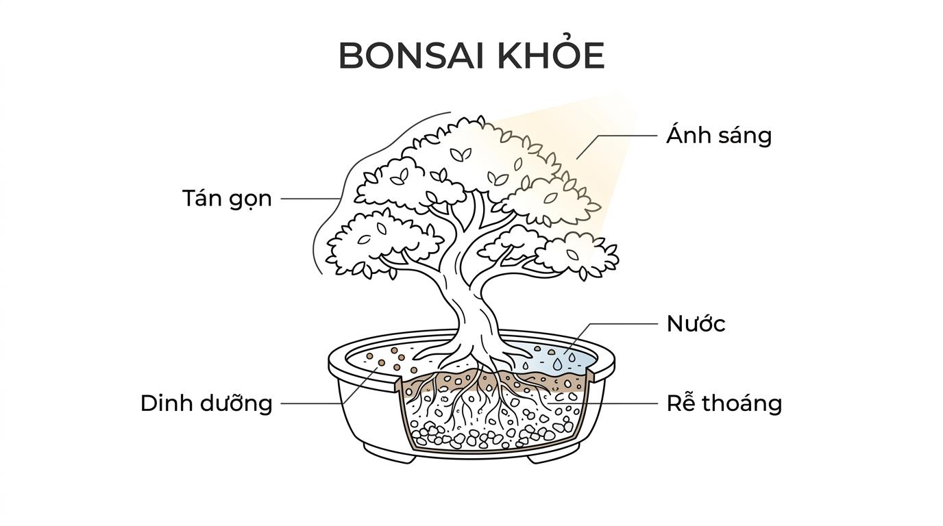 Bonsai khỏe