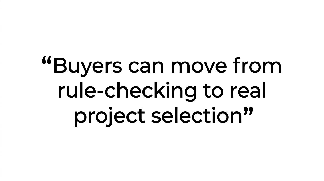 Highlighted quote about linking EC eligibility guidance with pricing, floor plans, and showflat coordination.
