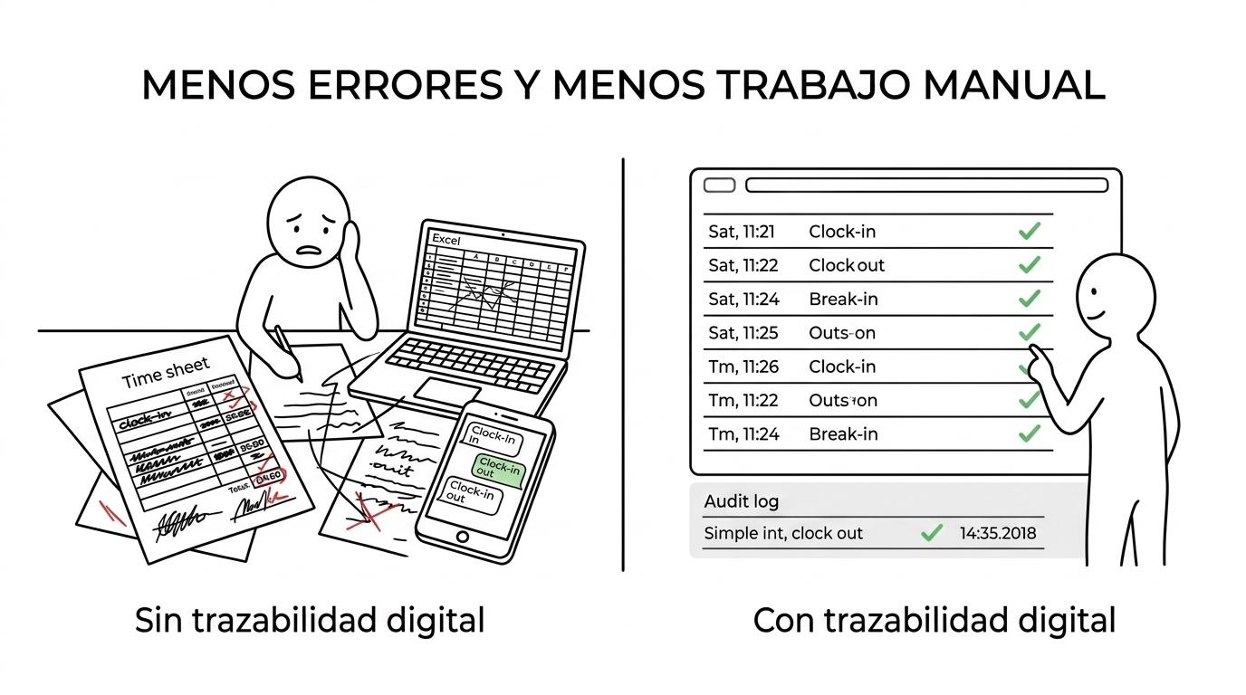 Mejor software de fichaje online para PYMEs