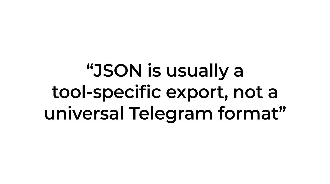 Выделенная цитата: «Чей это JSON?»