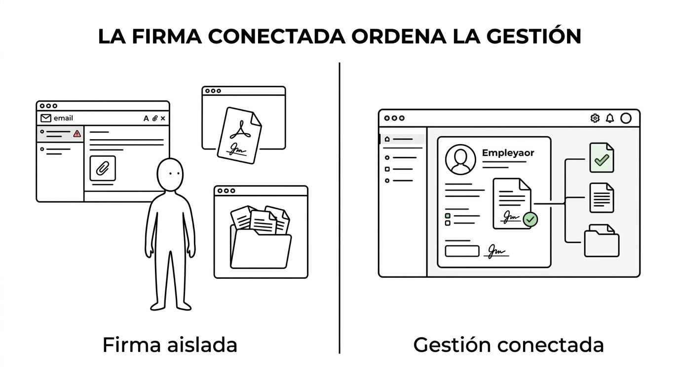 Firma digital laboral para PYMEs en España con TuPersonal