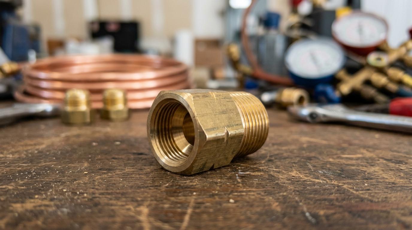 8 Brass Fittings Used in HVAC Controls