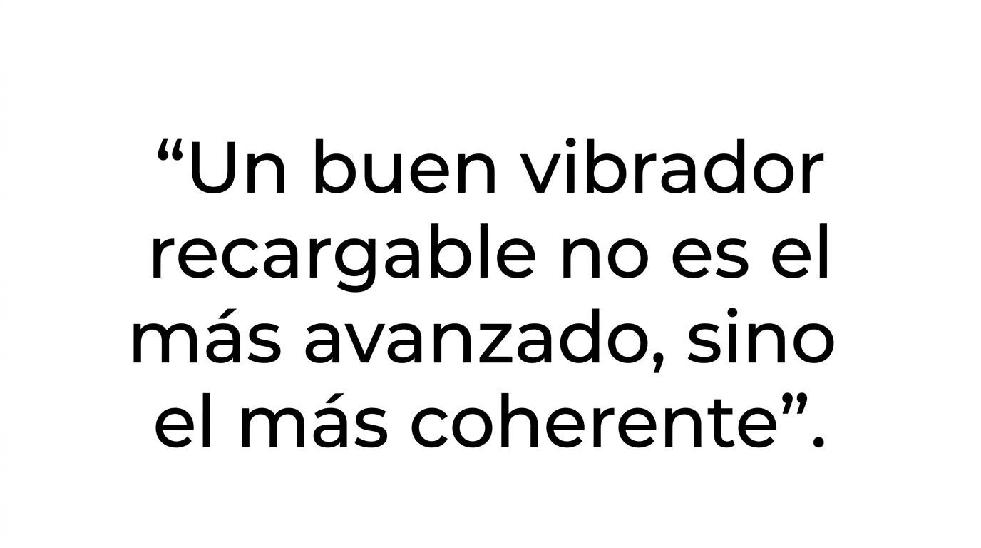 Vibrador recargable por USB y resistente al agua