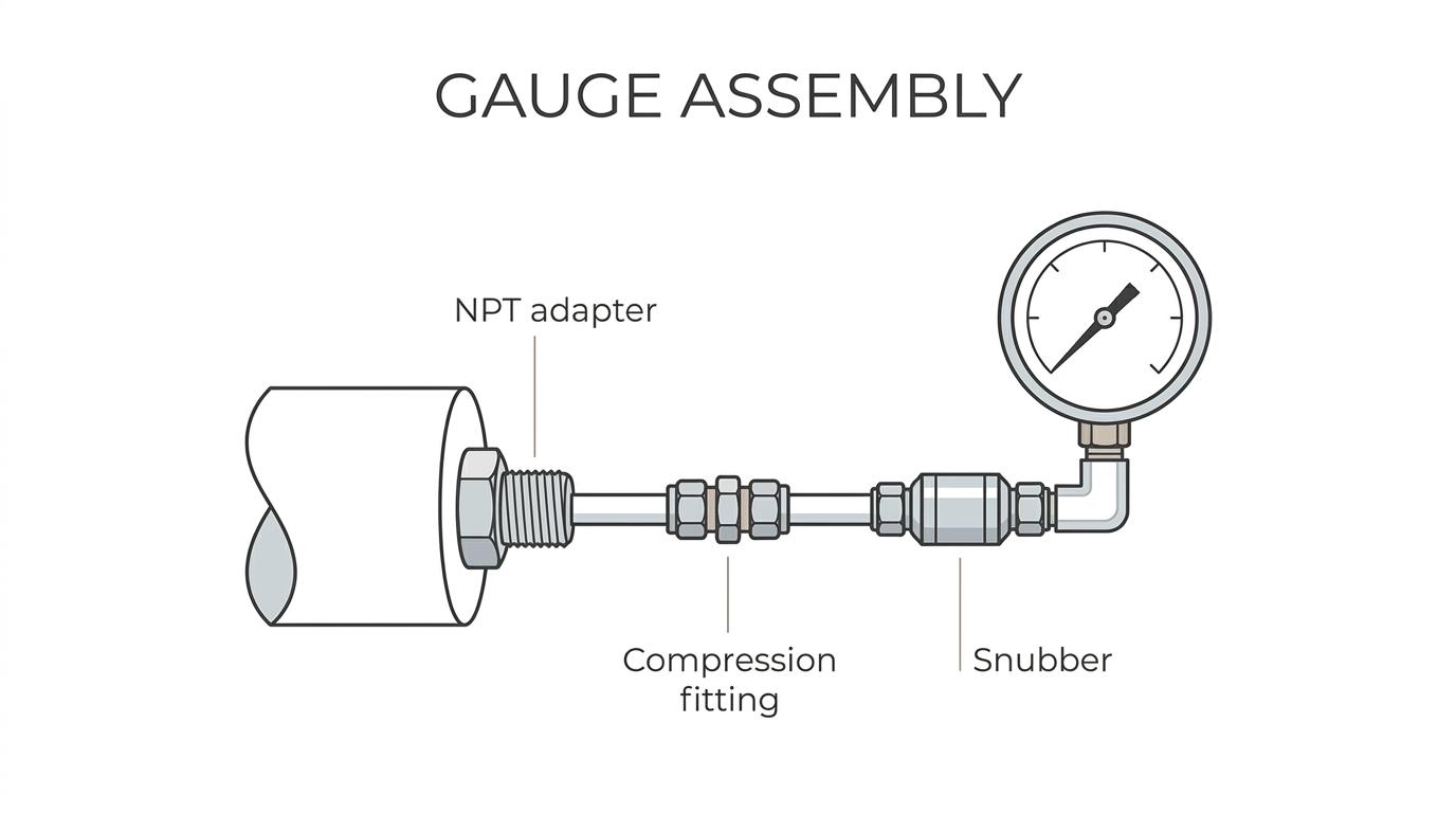 7 Fittings Used in Pressure Gauge Installations Today