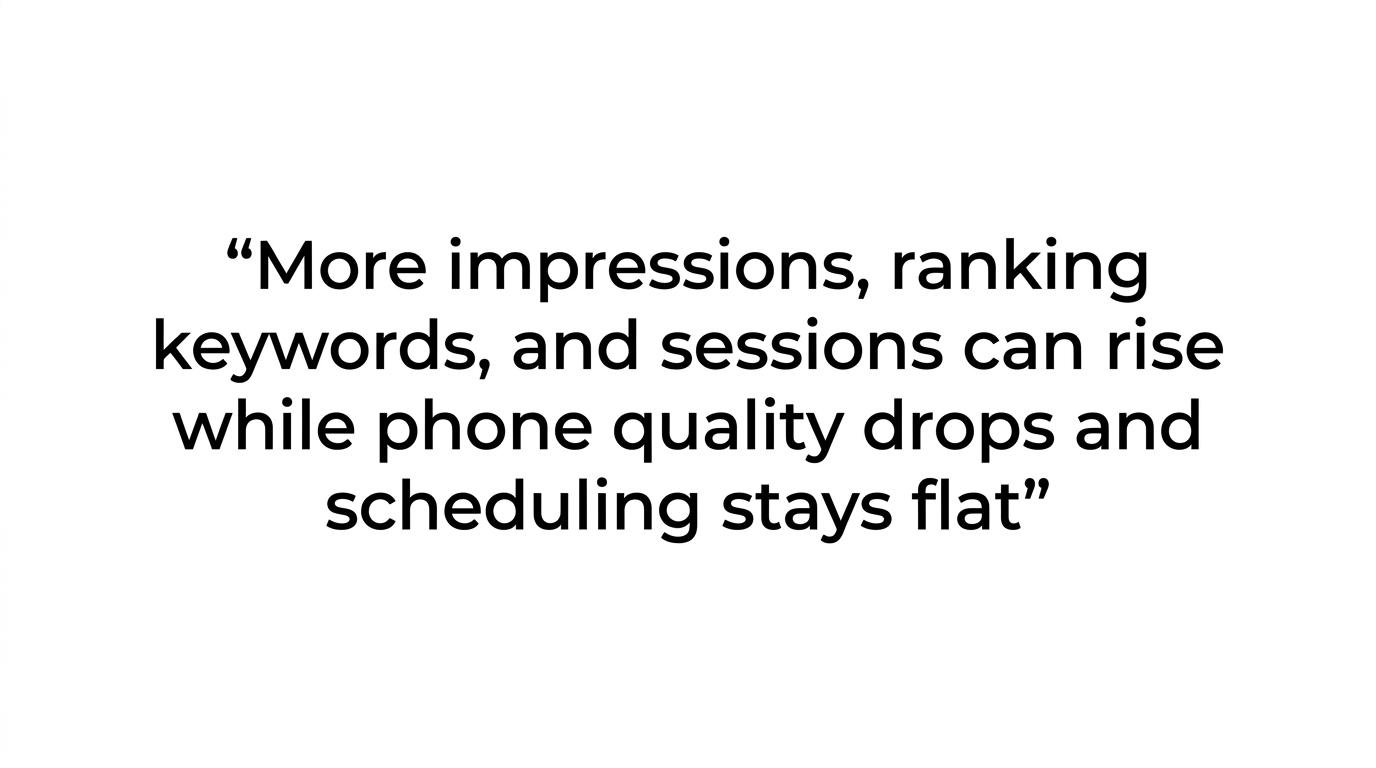 Highlighted quote reading: “Vanity metrics become dangerous when they hide weak patient economics.”