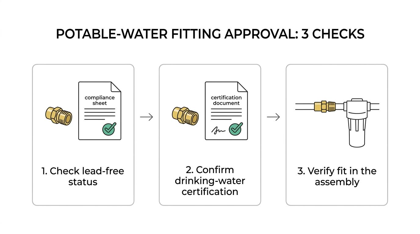 Brass Fittings Used in Water Filtration Systems Today