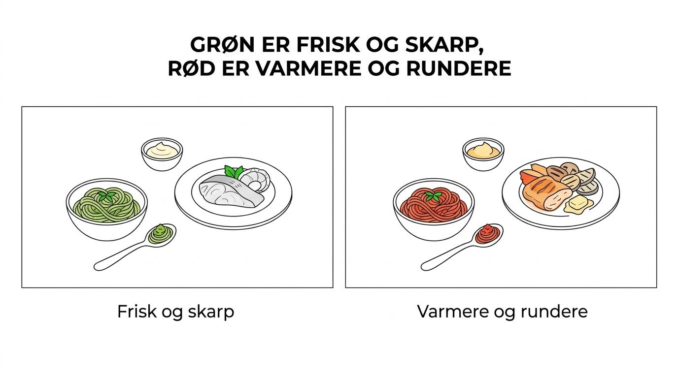 Sammenligning af grøn og rød yuzu kosho med forskelle i smag, styrke og hvilke retter de passer til.
