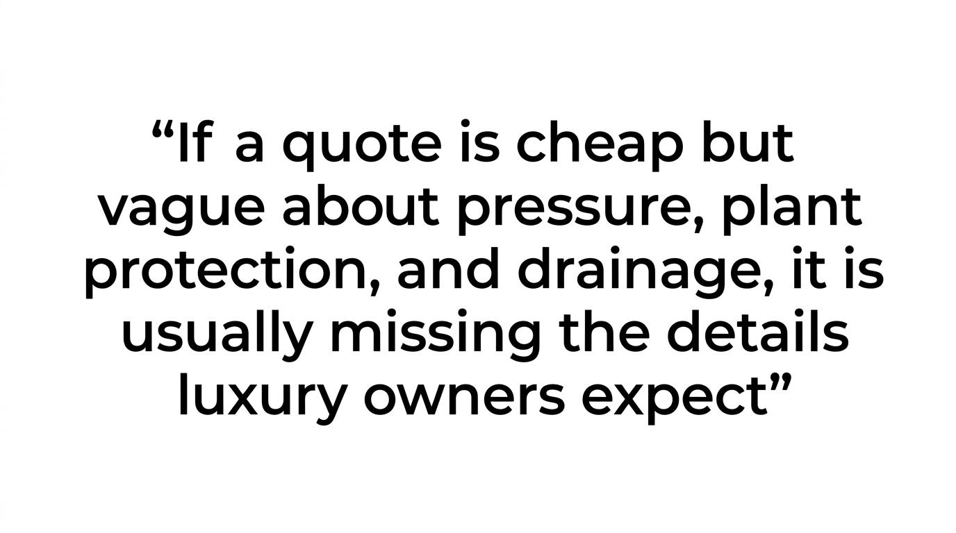 Quote card showing the line: “A lower number can hide a weaker process.”