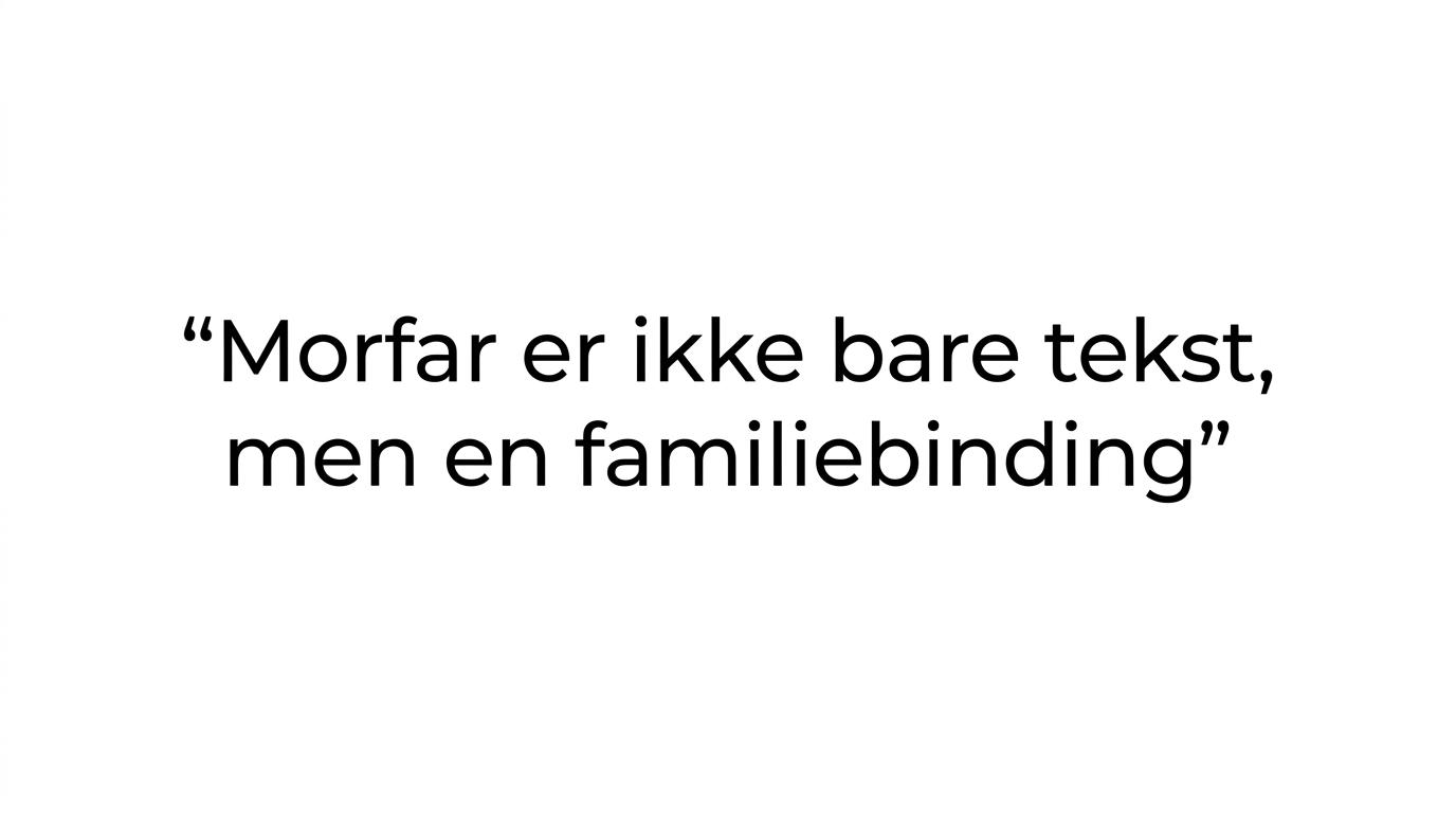 Quote highlight med budskabet om, at gaven handler om den personlige markering mere end selve koppen.